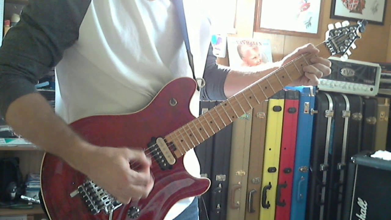 Van Halen -  Top Of The World  (intro and solo cover)