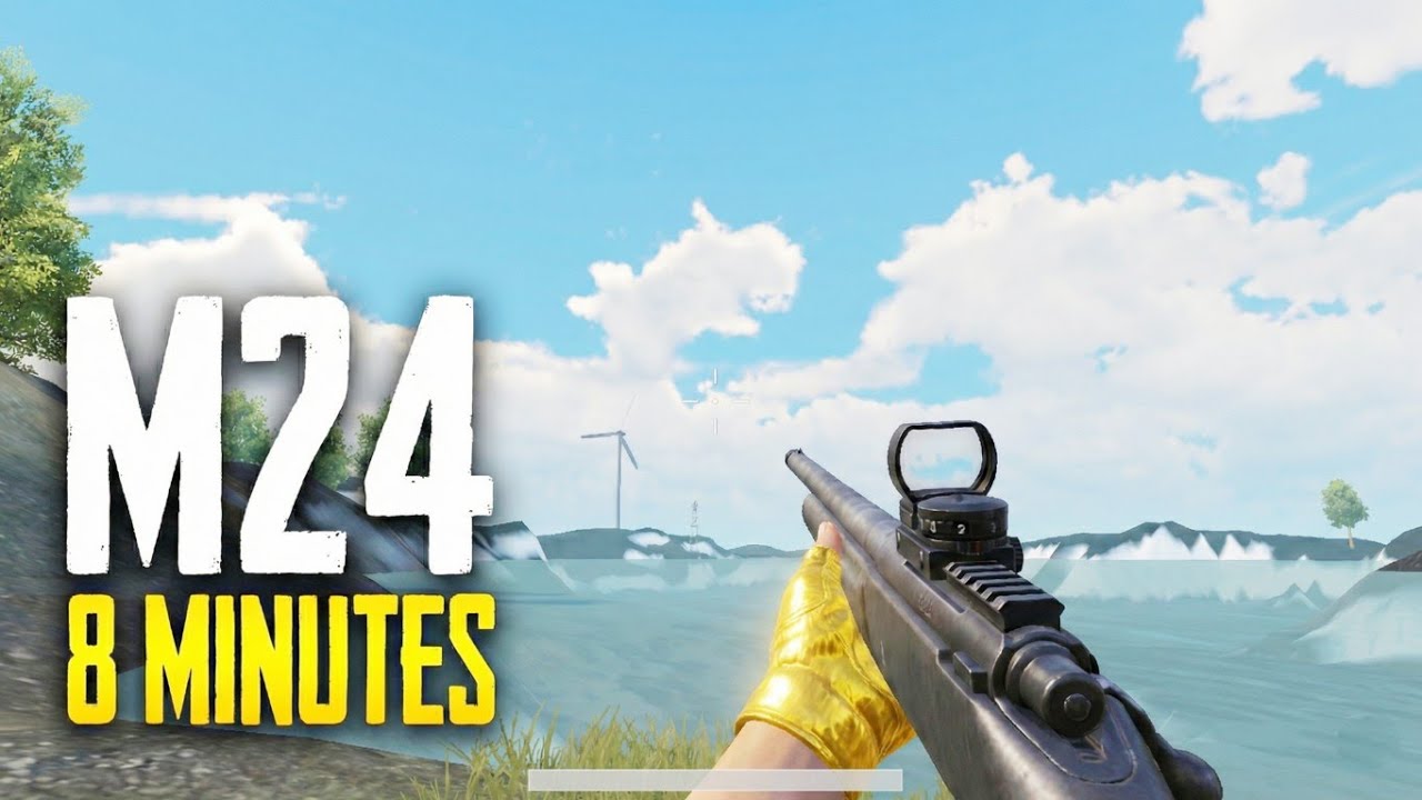 M24 Sniper ASMR – 8 Minutes Continuous Fire | PUBG Mobile