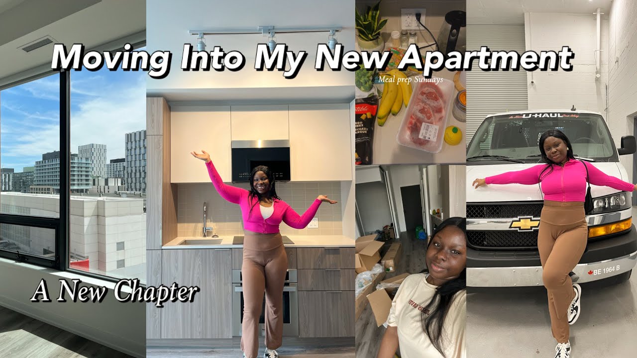 Moving Into My New Luxury Apartment | Shopping + Unpacking + Building Furniture | Moving Series
