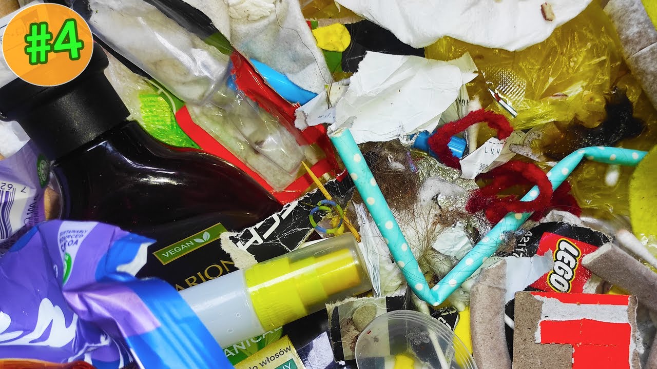 My Trash #4 | Crushing Mixed Trash Items | Oddly Satisfying No Talking ASMR