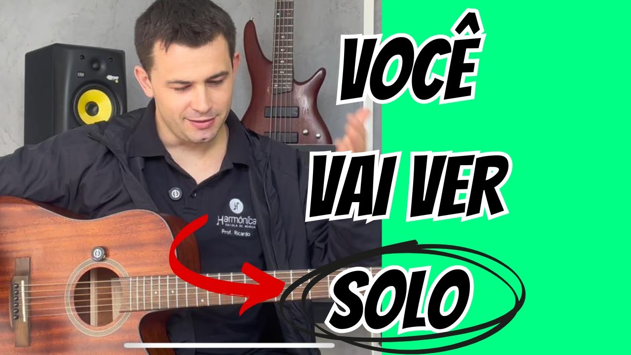 Você Vai Ver: Aprenda o Solo de Violão INESQUECÍVEL (Tutorial FÁCIL e COMPLETO)