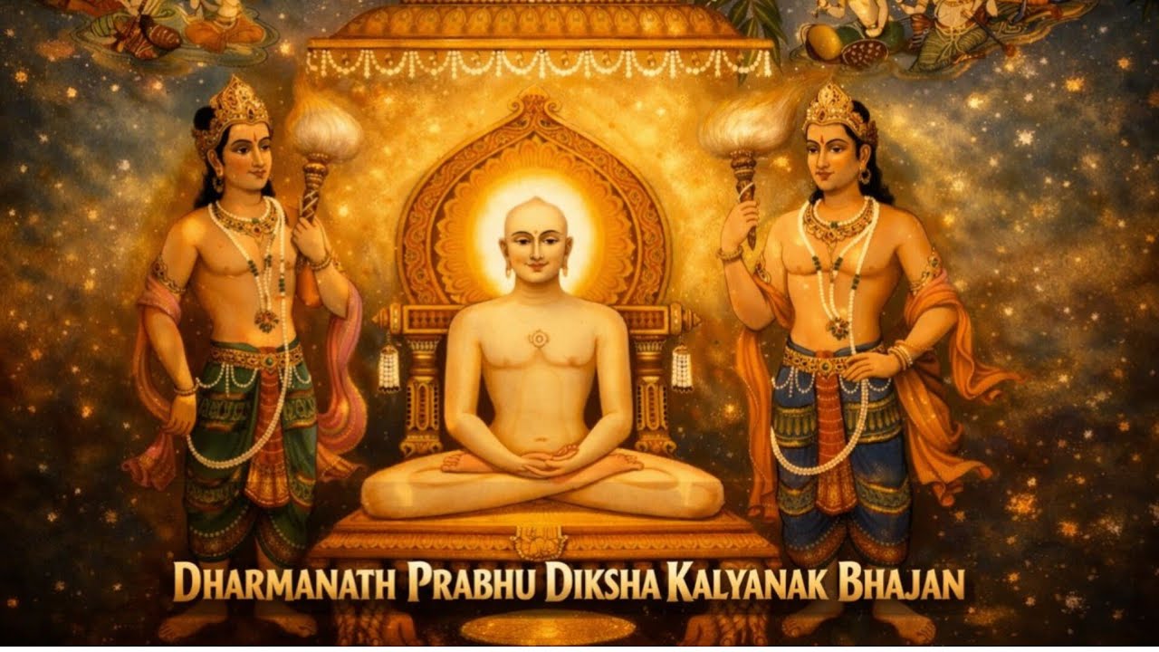 Original Dharamnath Bhagwan Diksha Kalyanak Bhajan I राज छोड़ा, राग छोड़ा I  शांत मंत्रात्मक जैन भजन