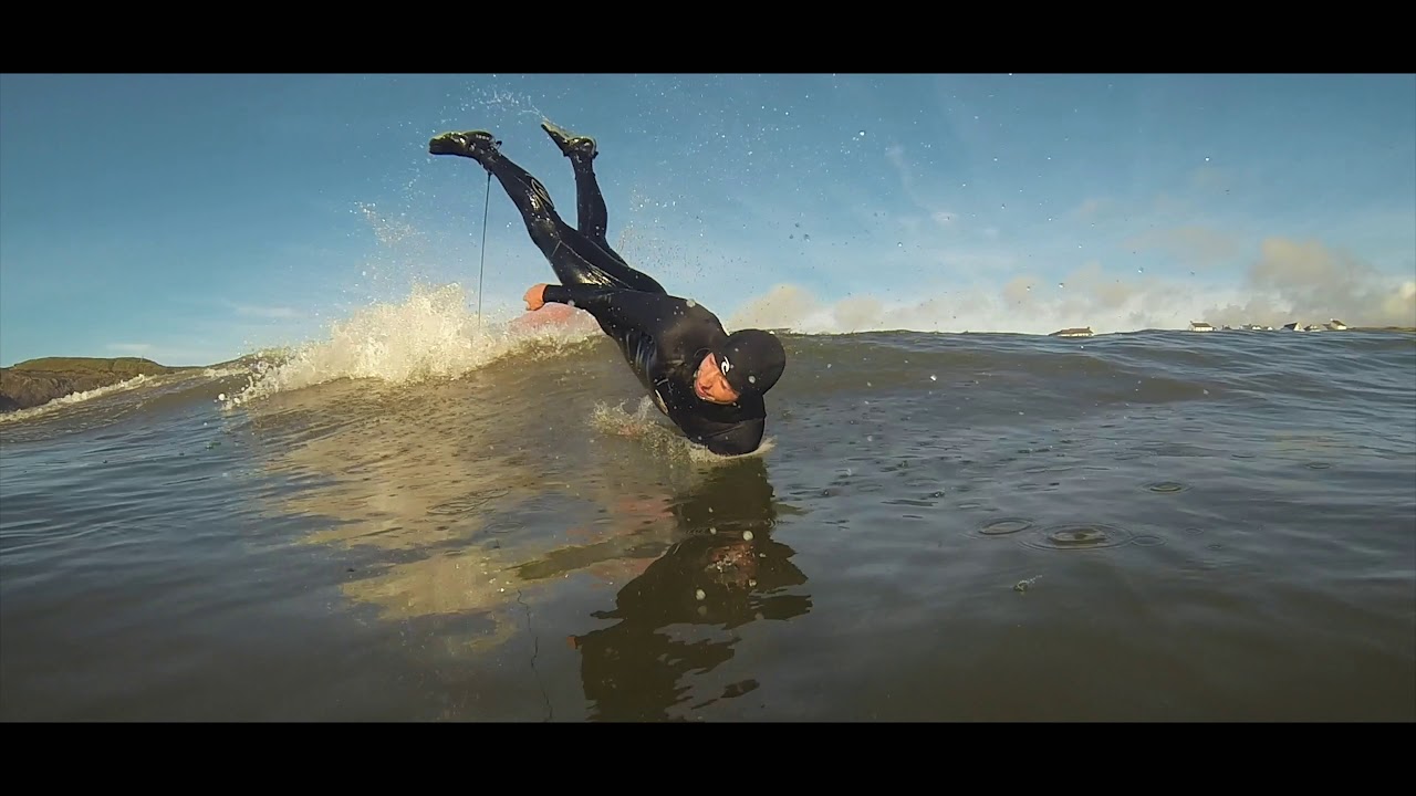 Surfing in Wales with Toby Bath