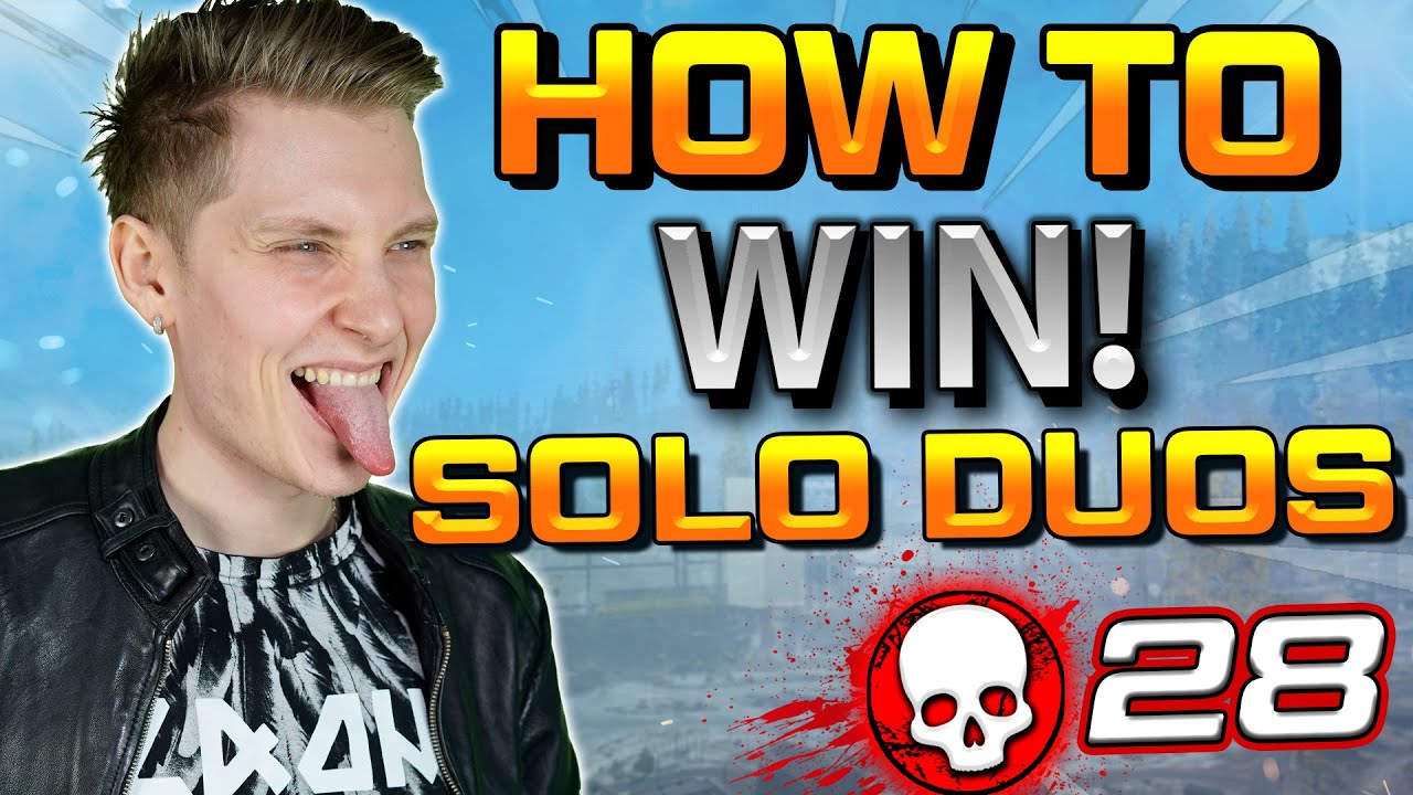 How to get a SOLO DUOS DUB 28 KILLS - CALL OF DUTY MODERN WARFARE