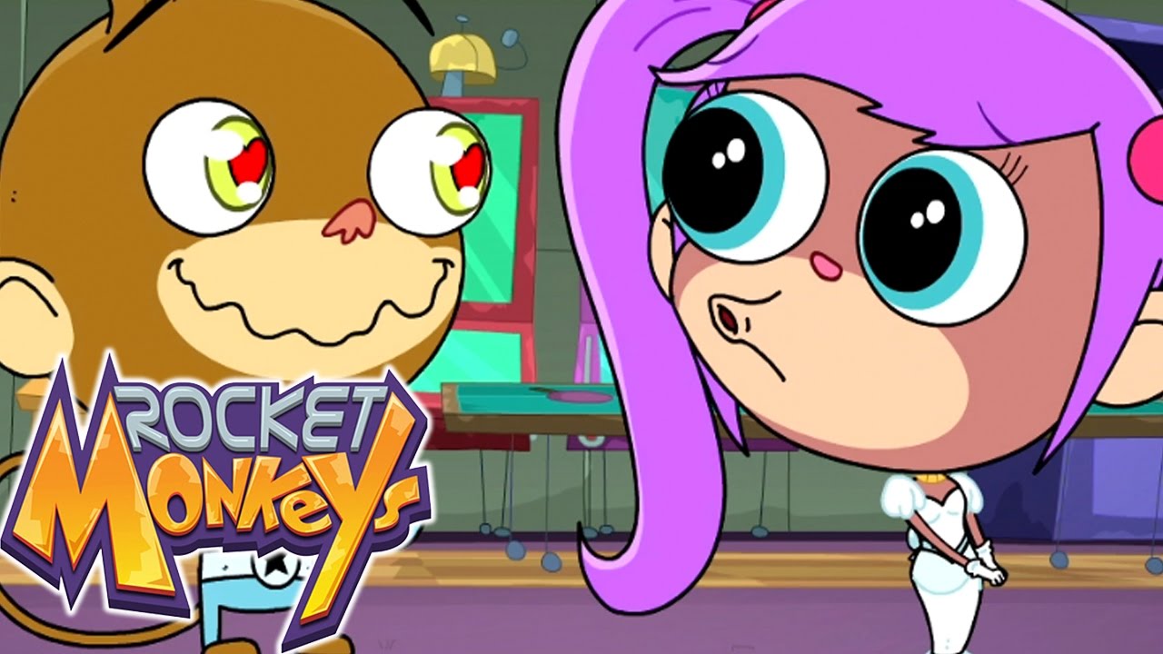 Rocket Monkeys | ALWAYS A MONKEY NEVER A BRIDE and GOING BANANAS | Cartoons For Kids