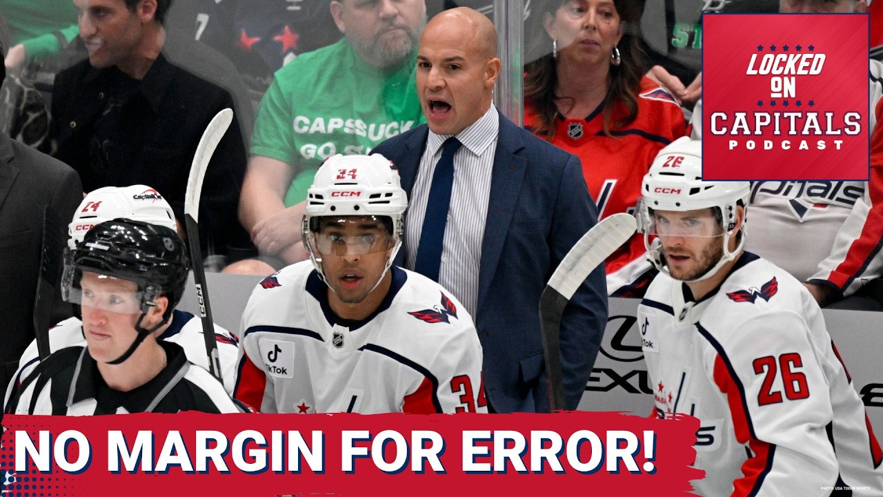 ZERO MARGIN: Capitals’ Playoff Odds SURGE as Connor McMichael & Charlie Lindgren Return to ICE