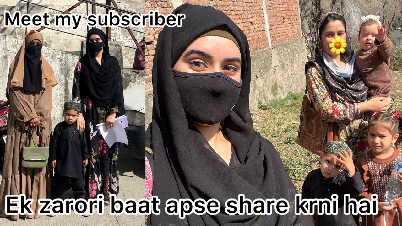 Meet My Subscribers / Ek Zarori Baat Ap Sab Se Share Karbi Hai 
