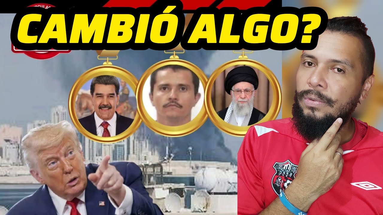 🔴 DONALD TRUMP 🇺🇸 Los Sacó del SERVIDOR🏅 Primero MADURO 🇻🇪 Luego EL MENCHO 🇲🇽 y ahora JAMENEÍ 🇮🇷