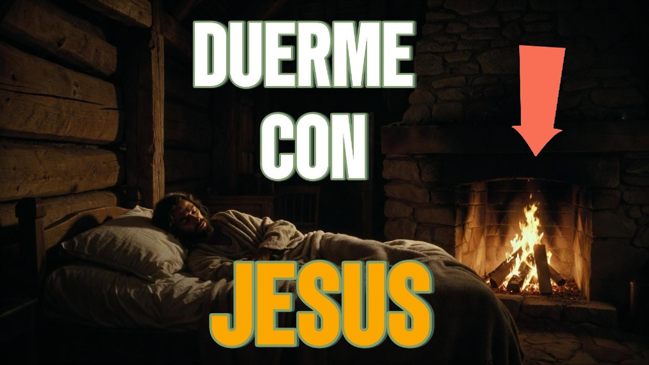 DUERME EN LOS BRAZOS DE JESÚS: Fogata Relajante para un Sueño Profundo 🔥✨
