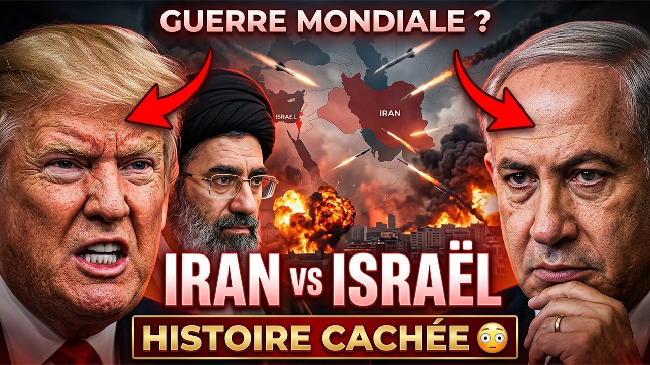 CONFLIT IRAN–ISRAËL : L’HISTOIRE CACHÉE QUE PERSONNE N’EXPLIQUE !