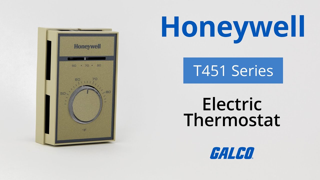 Honeywell's T451 Series, Electric Thermostat