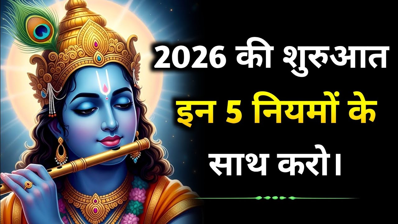 2026 की शुरुआत इन 5 नियमों से करो | 5 Powerful Rules for Success & Discipline 