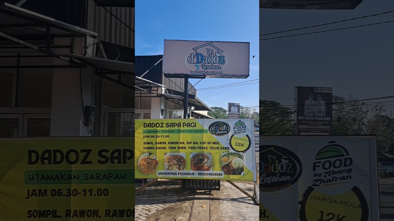 d'Dadoz Sapa Pagi #shotrs #kulinerblitar