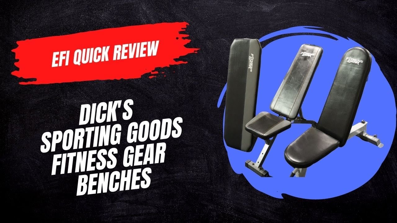 Review Of Dicks Sporting Goods Benches (Fitness Gear)