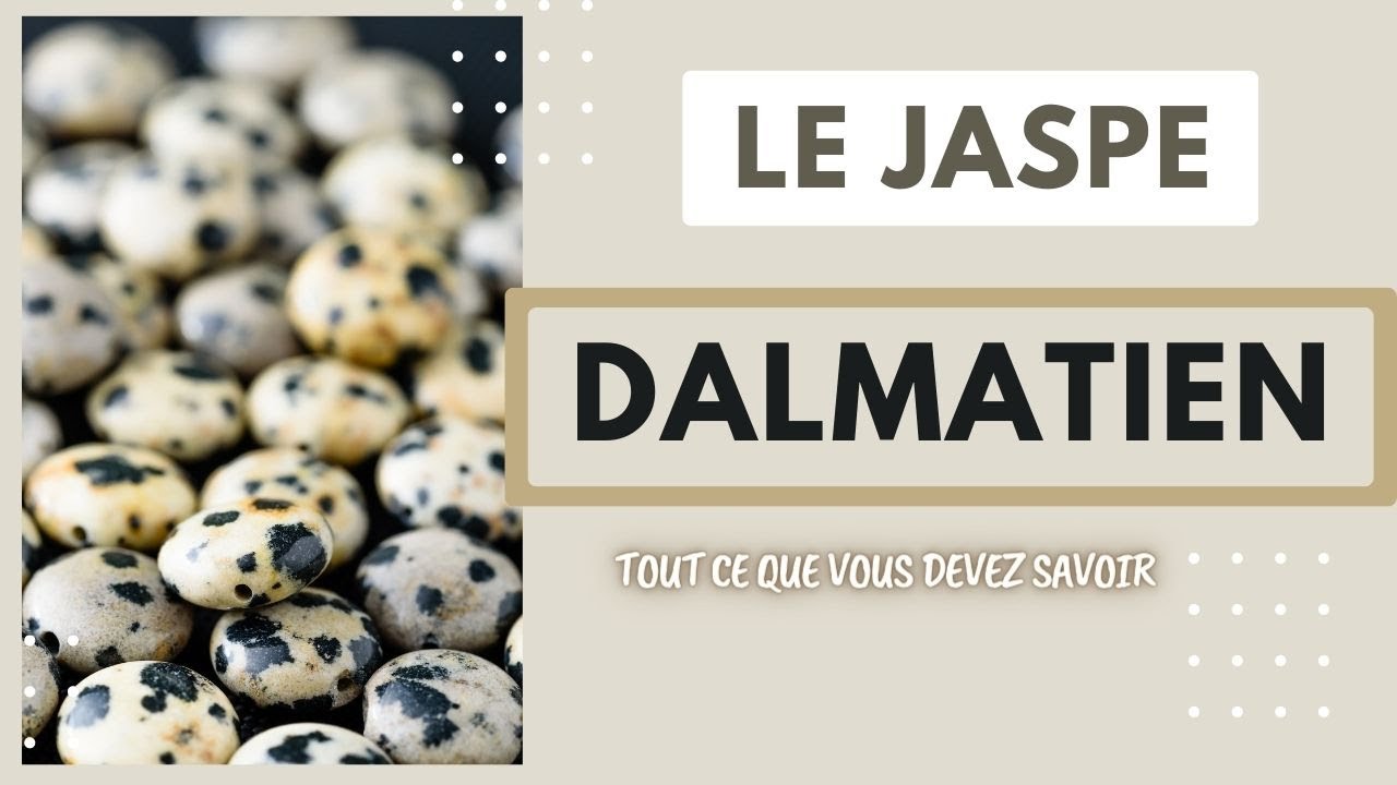 Le jaspe dalmatien: le « nourricier suprême »