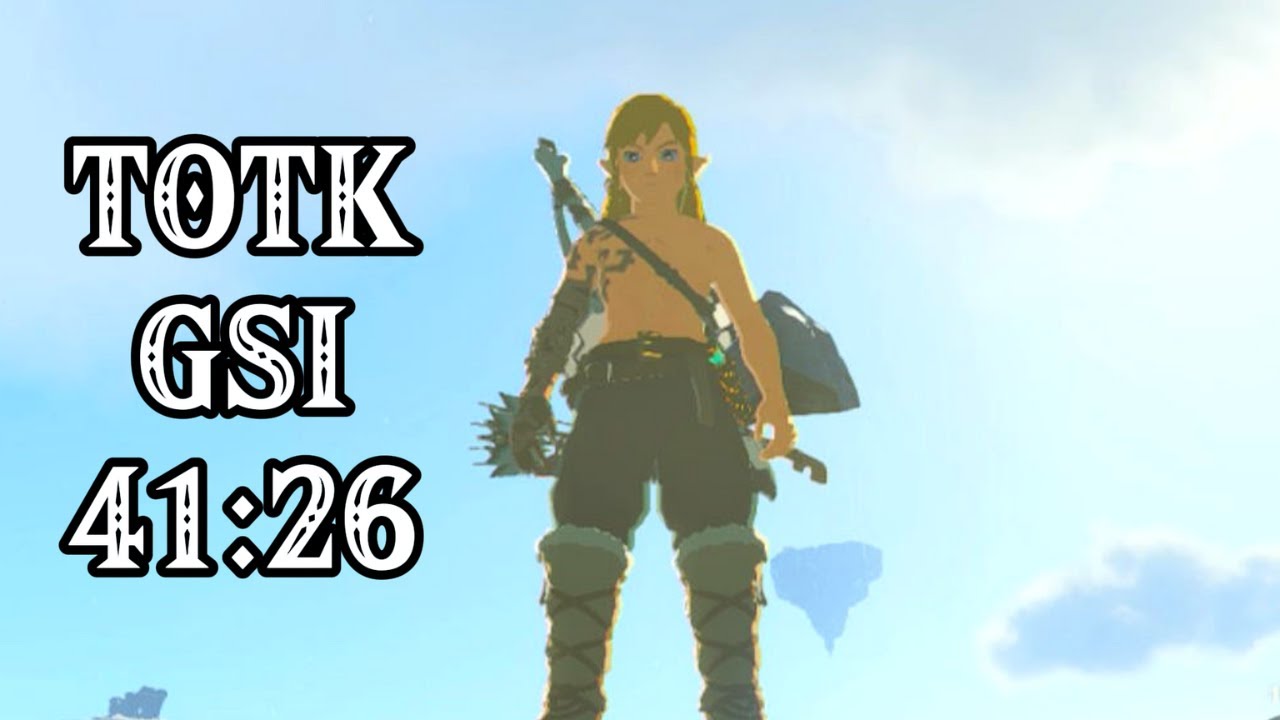 Tears of the Kingdom Great Sky Island Any% 41:26
