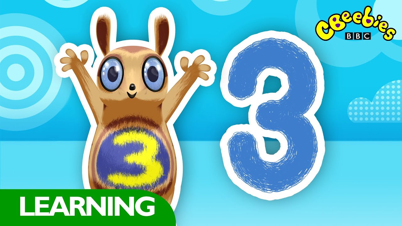 CBeebies: Numtums - Number 3 Song