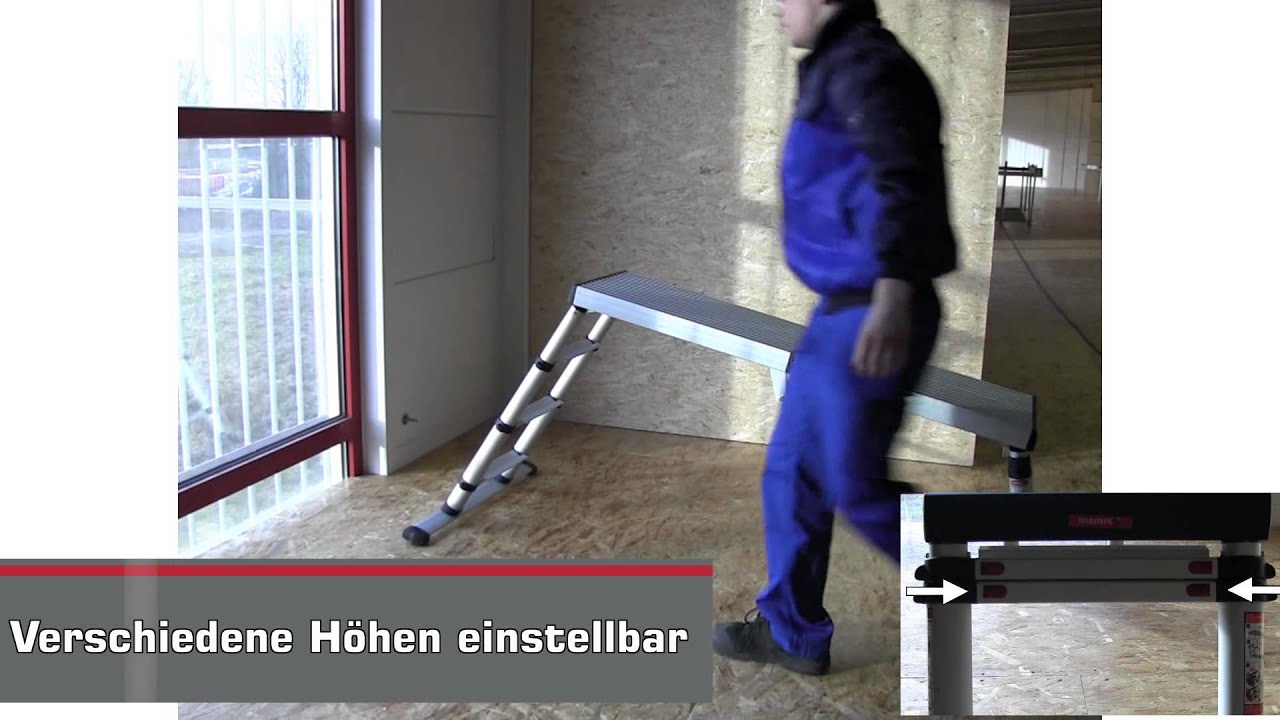 Teleskop-Arbeitsplattform 