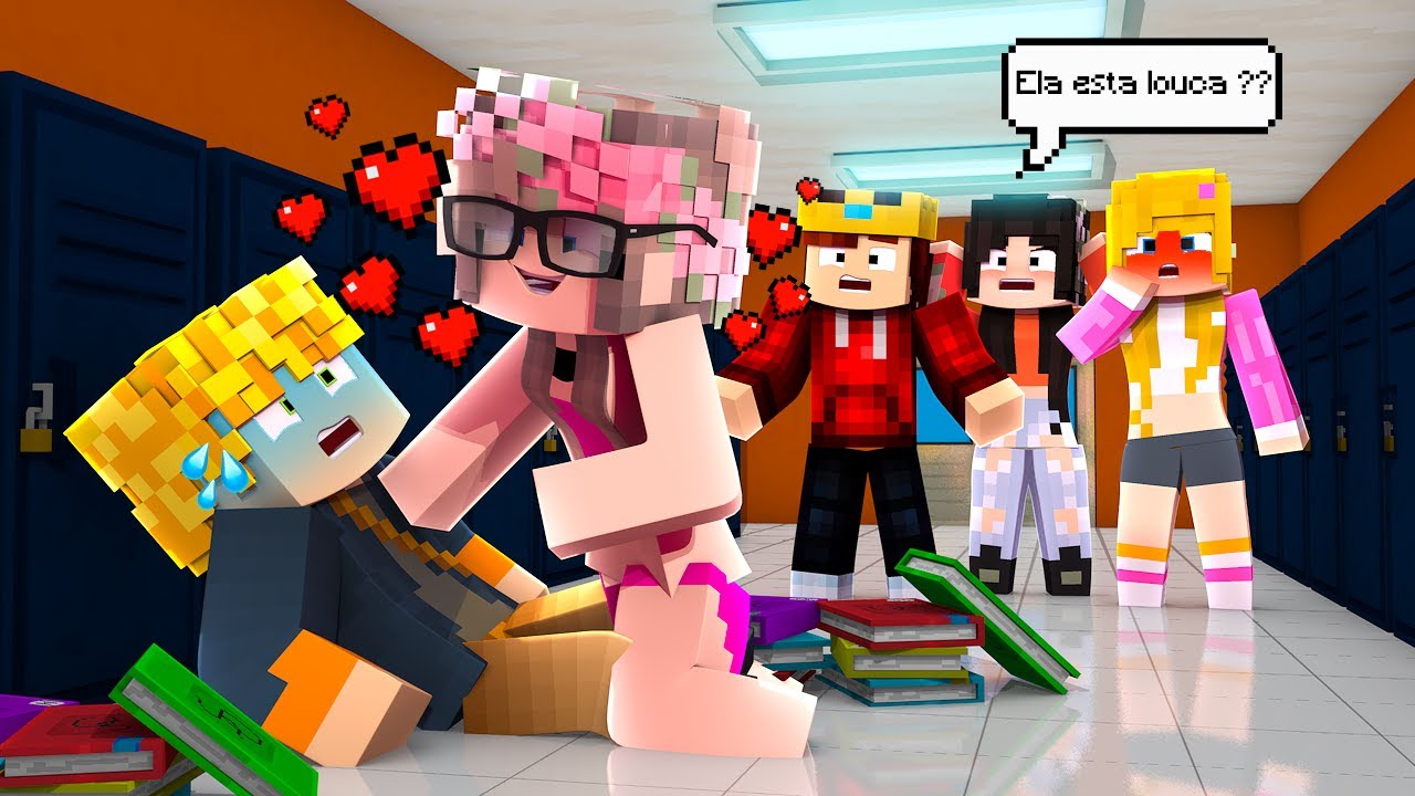 A PROFESSORA DE BIQUINI SE APAIXONOU PELO LOPERS NO MINECRAFT! 😡