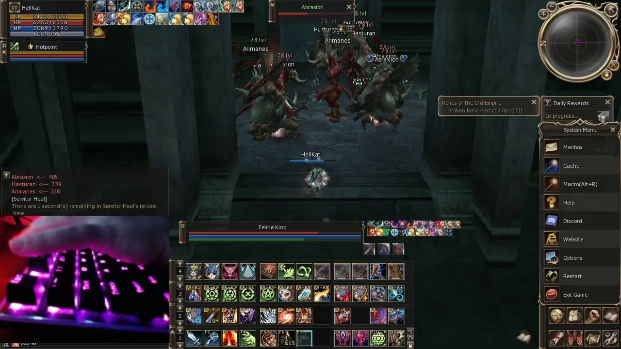 Lineage 2 Dex Night farm