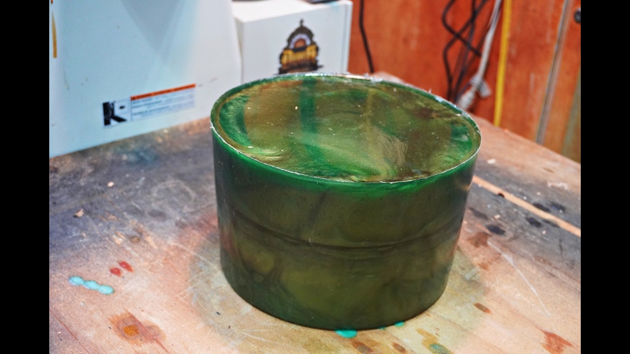 Woodturning - Verdant Confluence