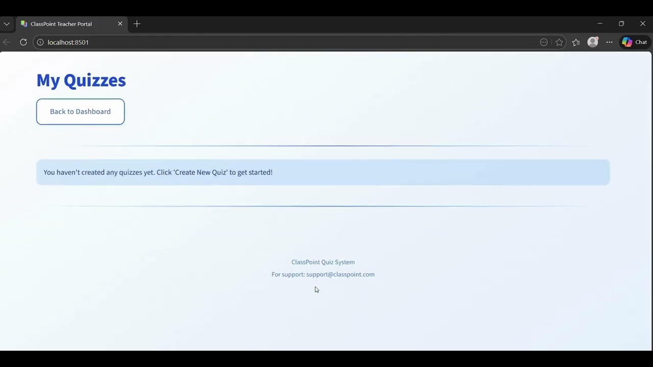 Interactive Quiz in PowerPoint | ClassPoint Clone Demo
