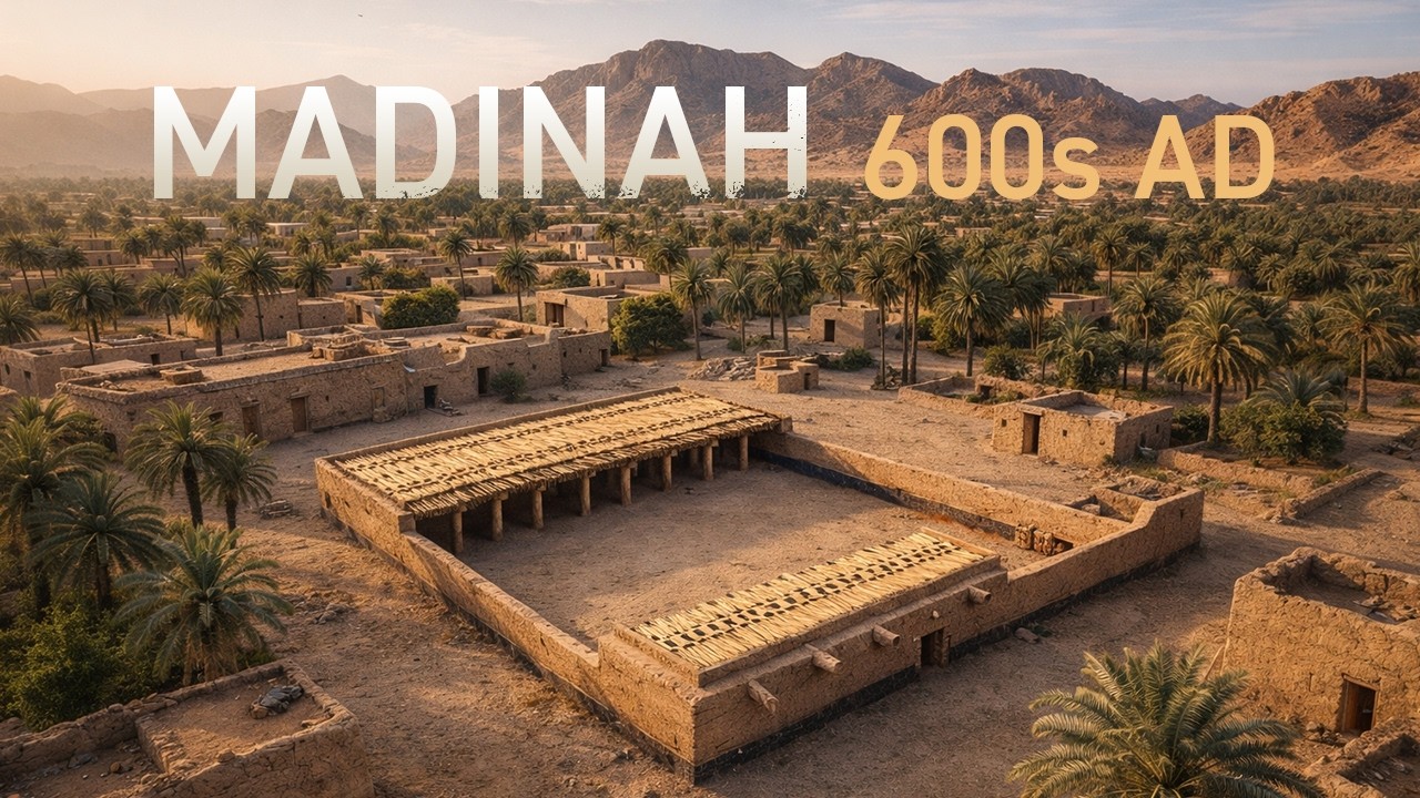 Experience Madinah 1400 Years Ago During the Prophet’s Era | ASMR Islamic History