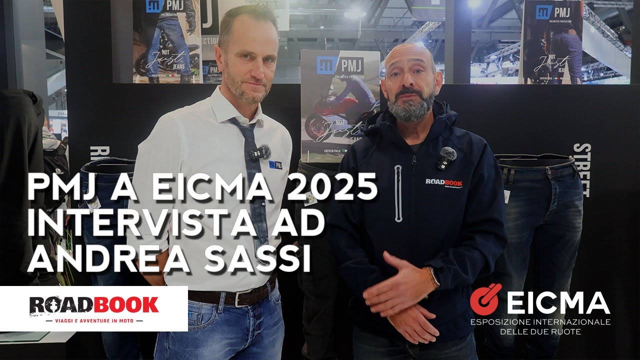 Pantaloni da moto PMJ a EICMA 2025: Andrea Sassi ci racconta le novità