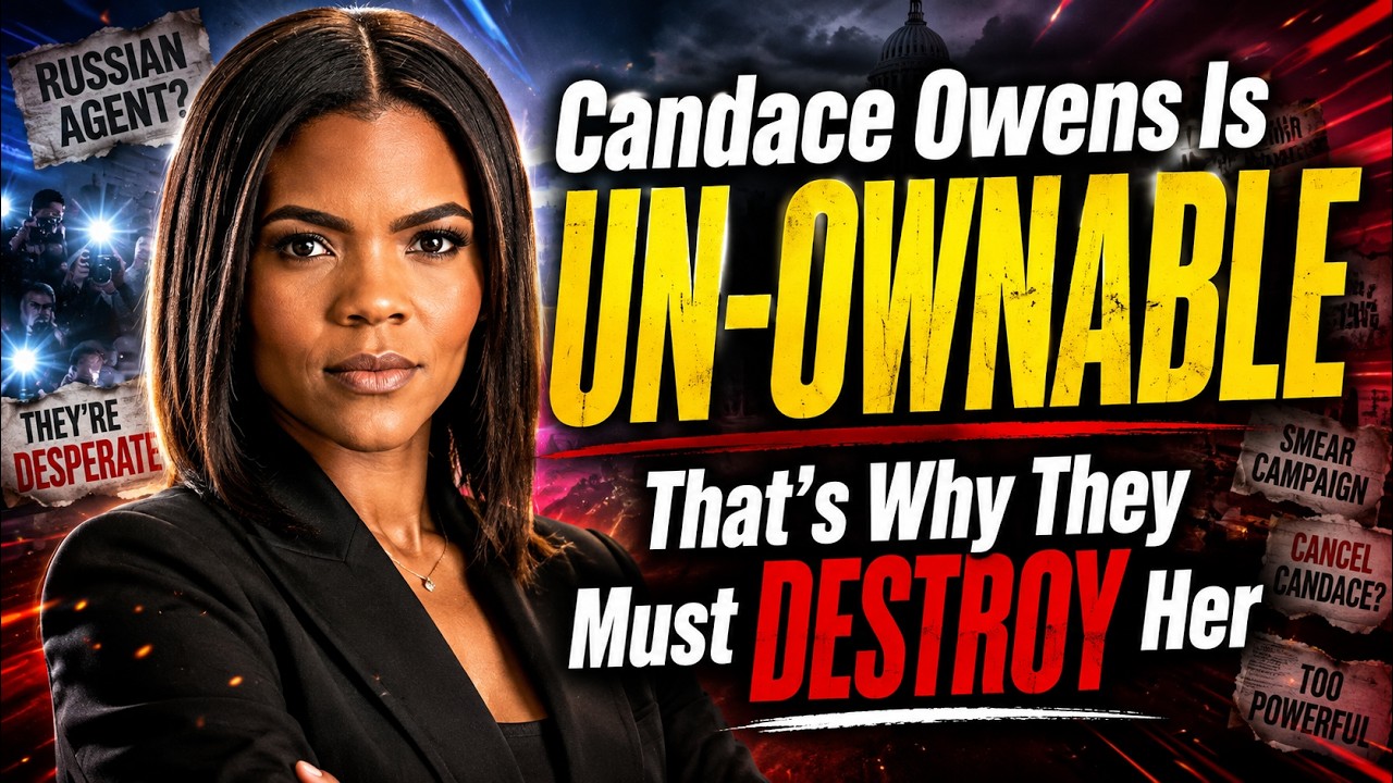 Candace Owens Is UN-OWNABLE &mdash; That&rsquo;s Why They Must DESTROY Her NOW!