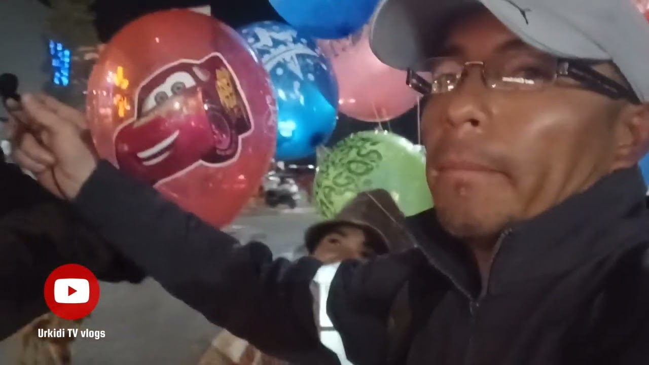 venta de globos para los Reyes Magos