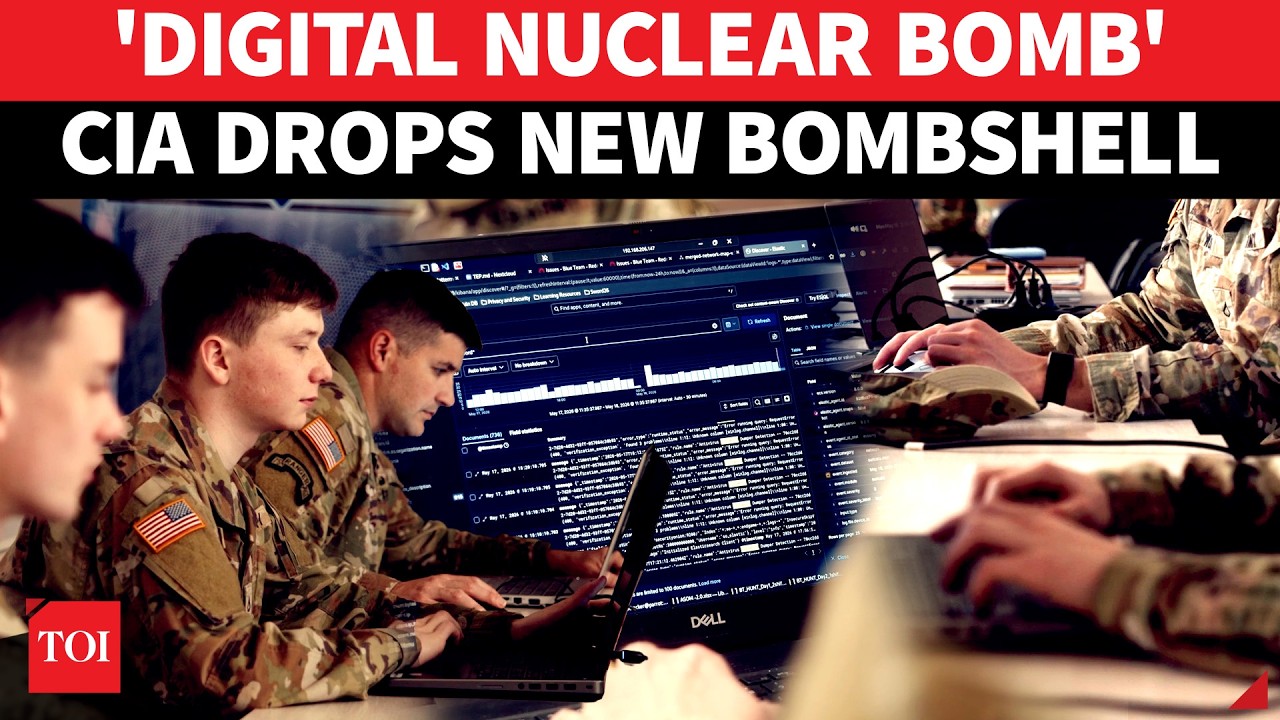 CIA's SHOCK AI ARMAGEDDON WARNING: 'Digital Nukes' Could Replace Traditional Warheads | WATCH