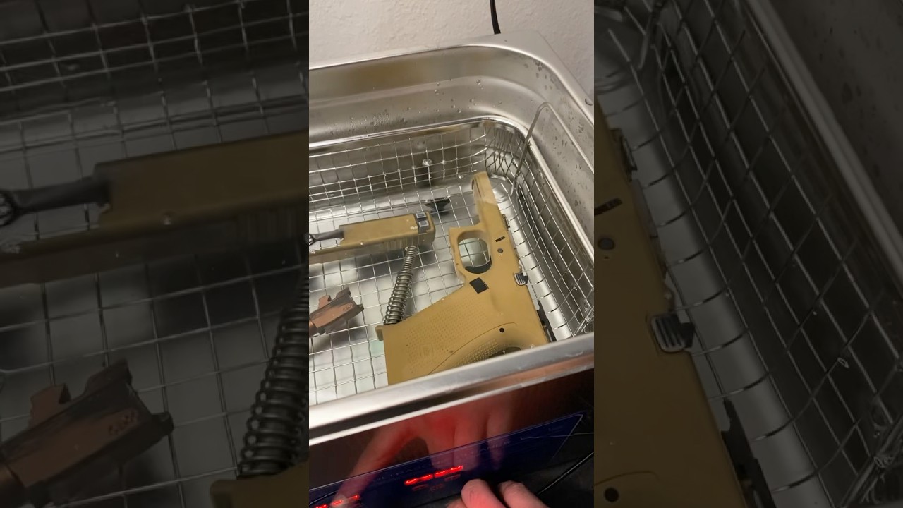 The best way to clean firearms? Ultra sonic cleaner does it work?