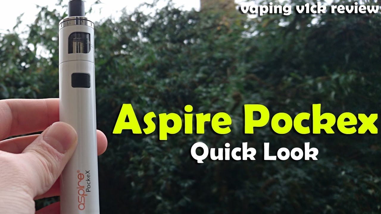 Aspire PockeX Quick Look - Tiny & Tasty!