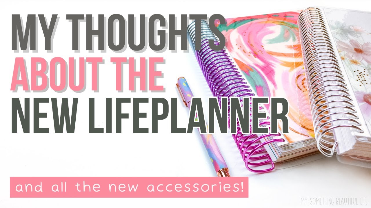 Запуск нового ежедневника Erin Condren Lifeplanner на 2023-2024 годы | Набор Inspire Vertical & W...