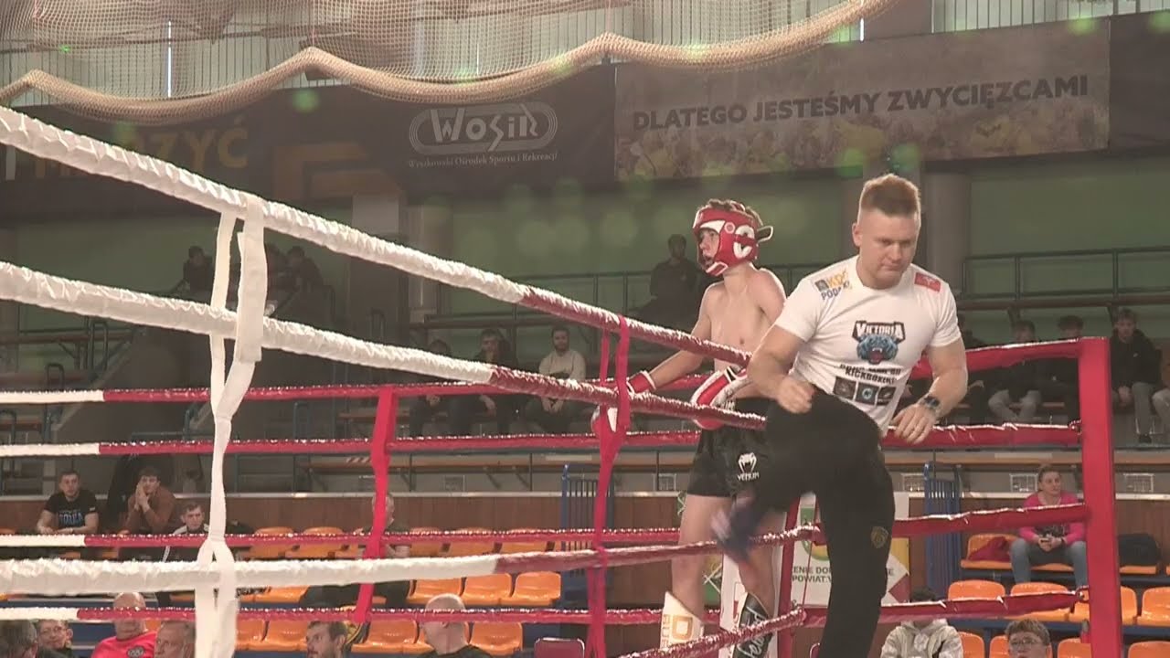 Liga KKM30 – K1 Junior -60 kg | Wojciech Chmarycz vs Konstanty Lewandowski | C-Junior