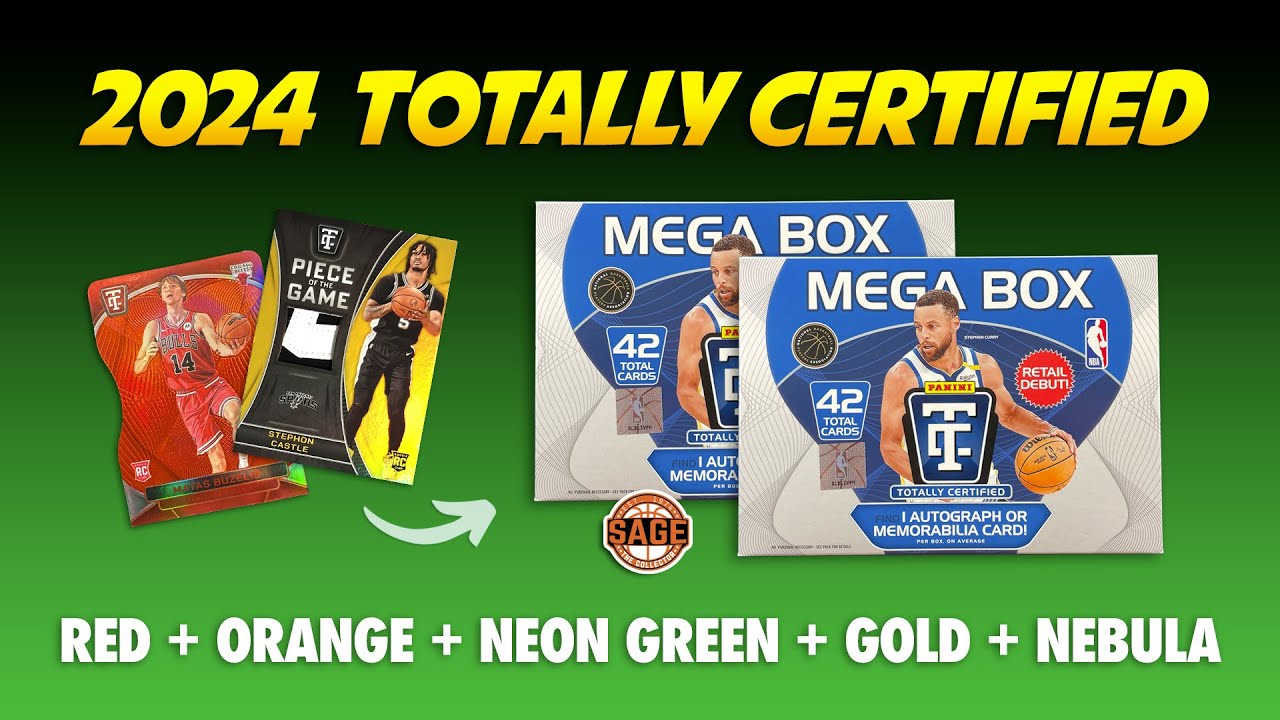 2024-25 Totally Certified Basketball Mega Boxes 🔥 + Member Giveaway