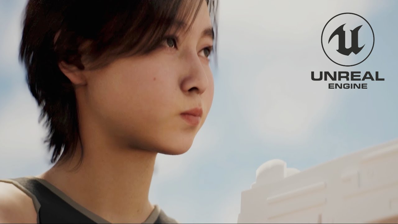 Unreal Engine 5 MetaHuman Short Film | Motion Design Text Actor for Cinematic and uDraper Cloth Sim