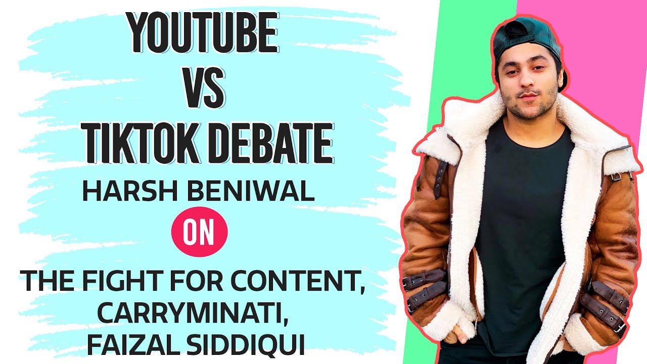 Harsh Beniwal on YouTube vs TikTok row, Carry Minati; SLAMS Faizal Siddiqui's acid attack video