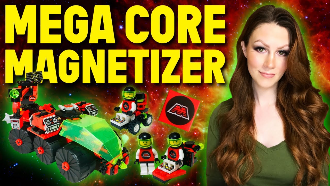 LEGO® M:Tron Space Set 6989 Mega/Multi Core Magnetizer (1990) Speed Build and Review