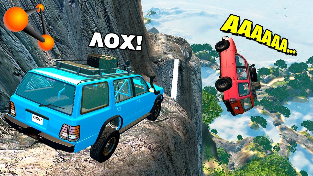 ДРУГ НЕ СМОГ СПАСТИ! Смертельные ОФФРОАД ИГРЫ на горе! - BeamNG.drive Multiplayer (BeamMP)