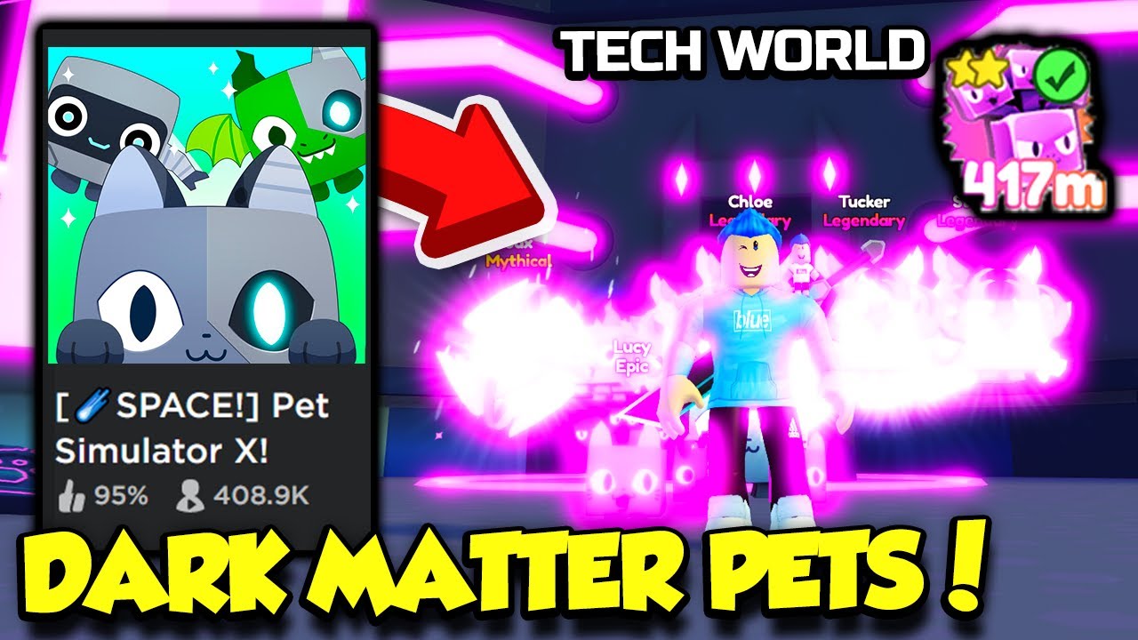 The TECH WORLD UPDATE Is HERE In Pet Simulator X And IT'S INSANE!! (Roblox)