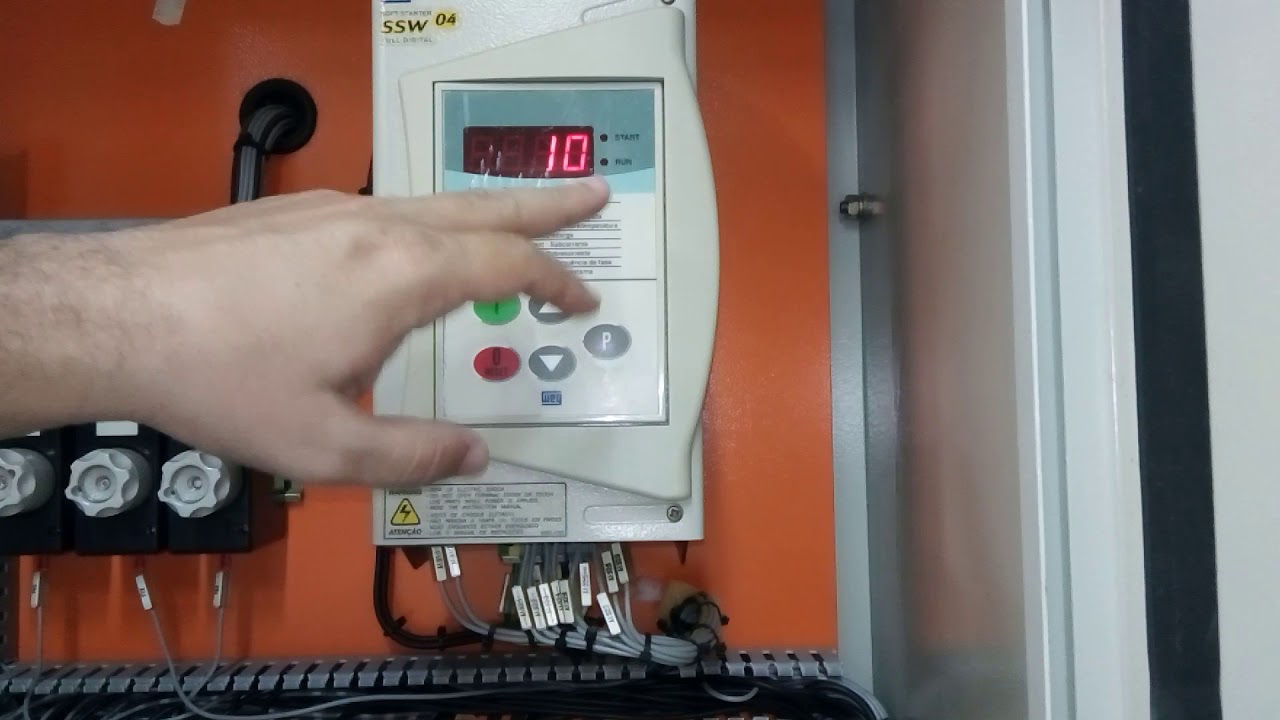 Como parametrizar a Soft Starter SSW 04