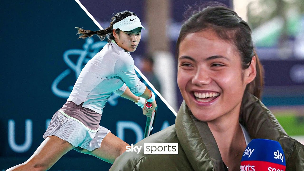 Emma Raducanu REACTS to coming back to tennis after surgery