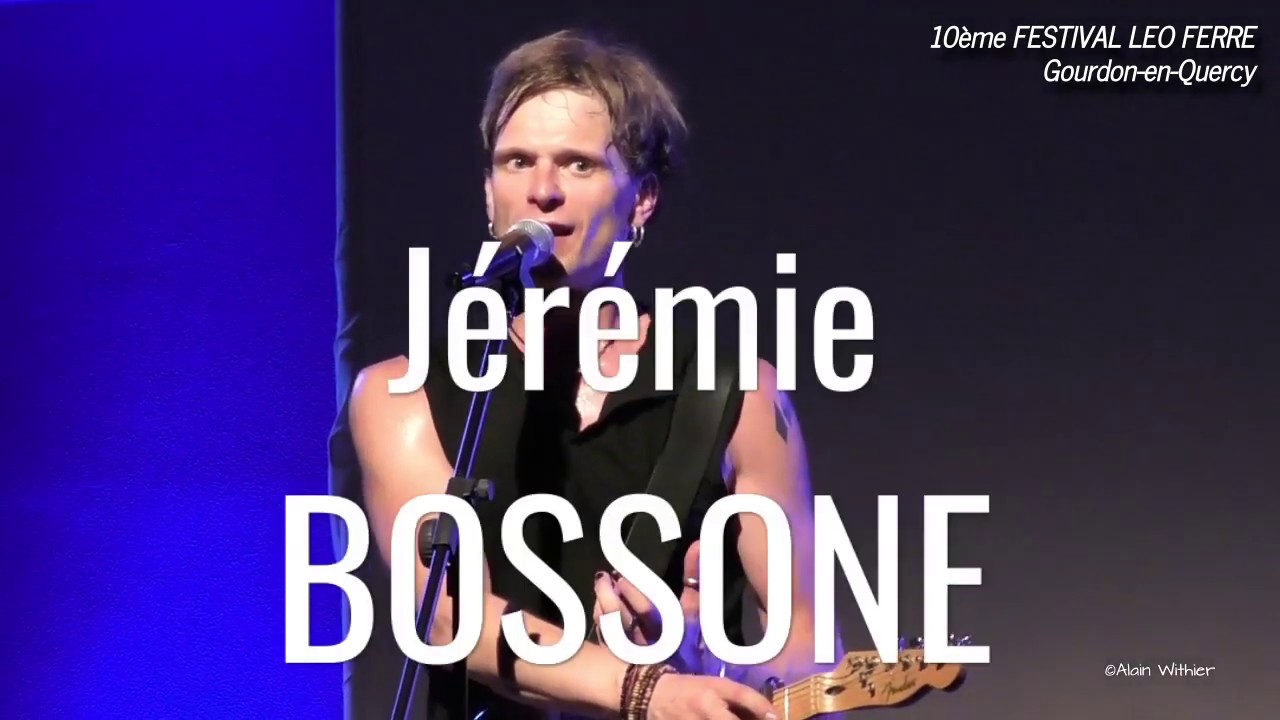 Jérémie Bossone - Hommage à Barbara Weldens