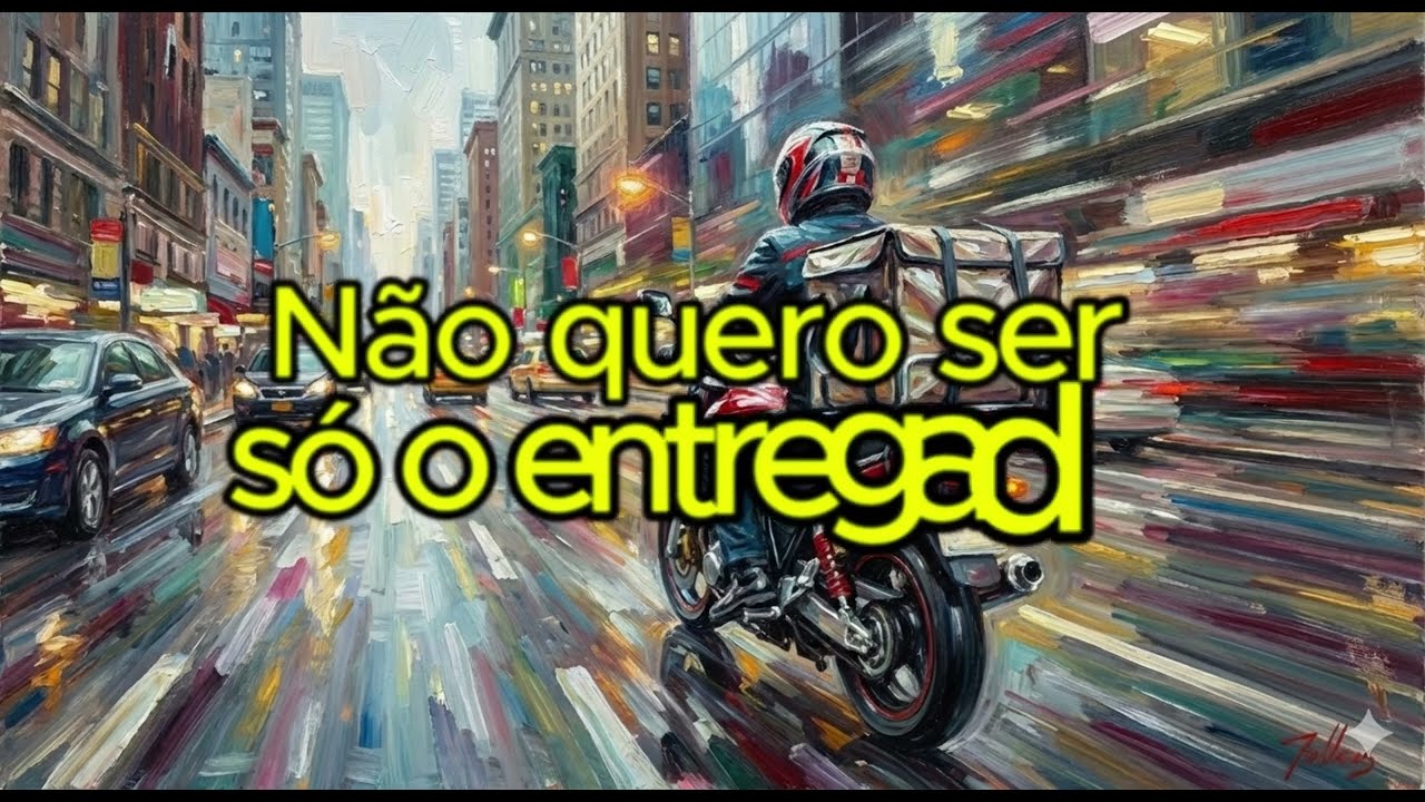 Não quero ser só o entregador