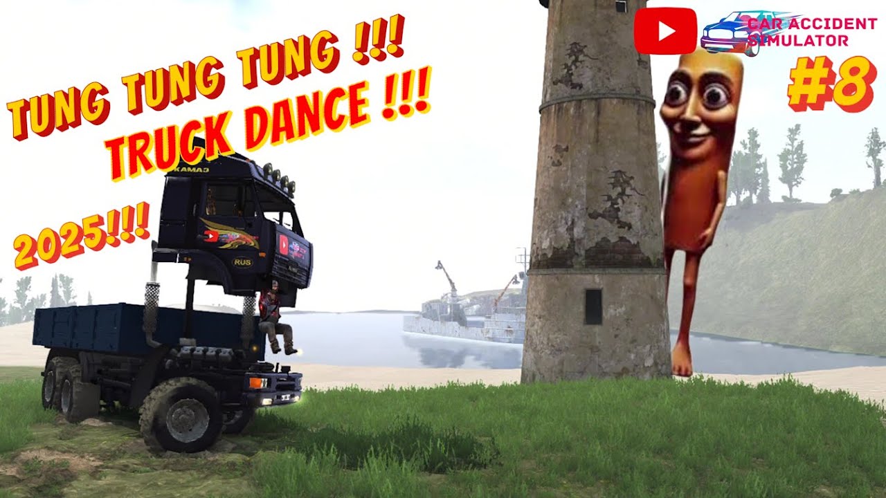 Funny Dump Truck Dance 2025 | TikTok Truck Moves to the Beat! [EP.8]