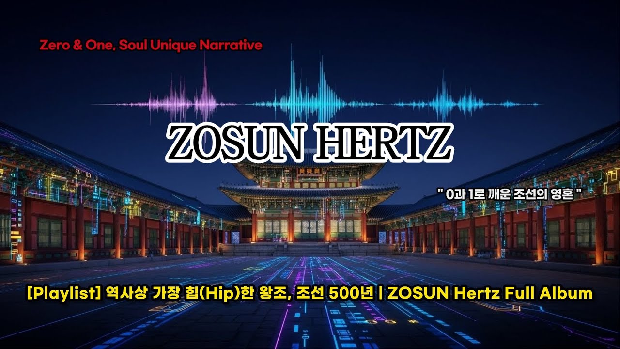 [Playlist] 역사상 가장 힙(Hip)한 왕조, 조선 500년 🇰🇷 | ZOSUN HERTZ [Full Album]