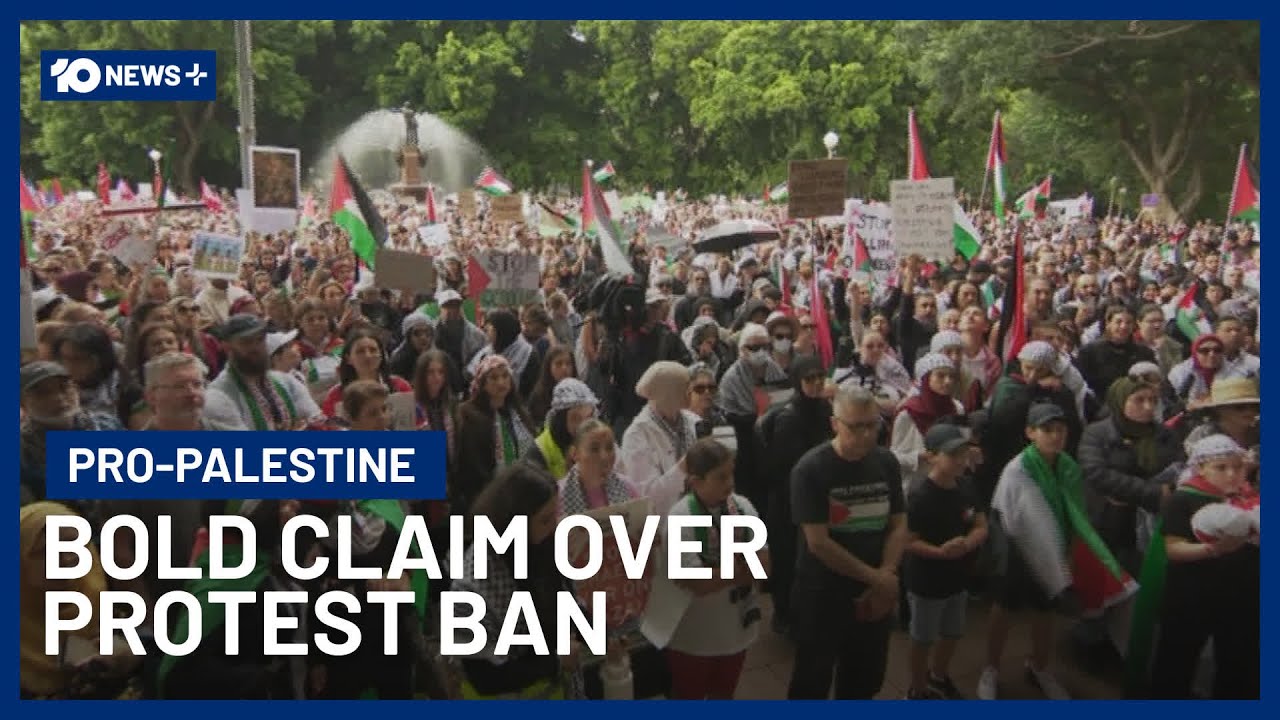 Pro-Palestinian Activist Claims Israeli President’s Visit Isn’t To Honour Bondi Victims | 10 News+