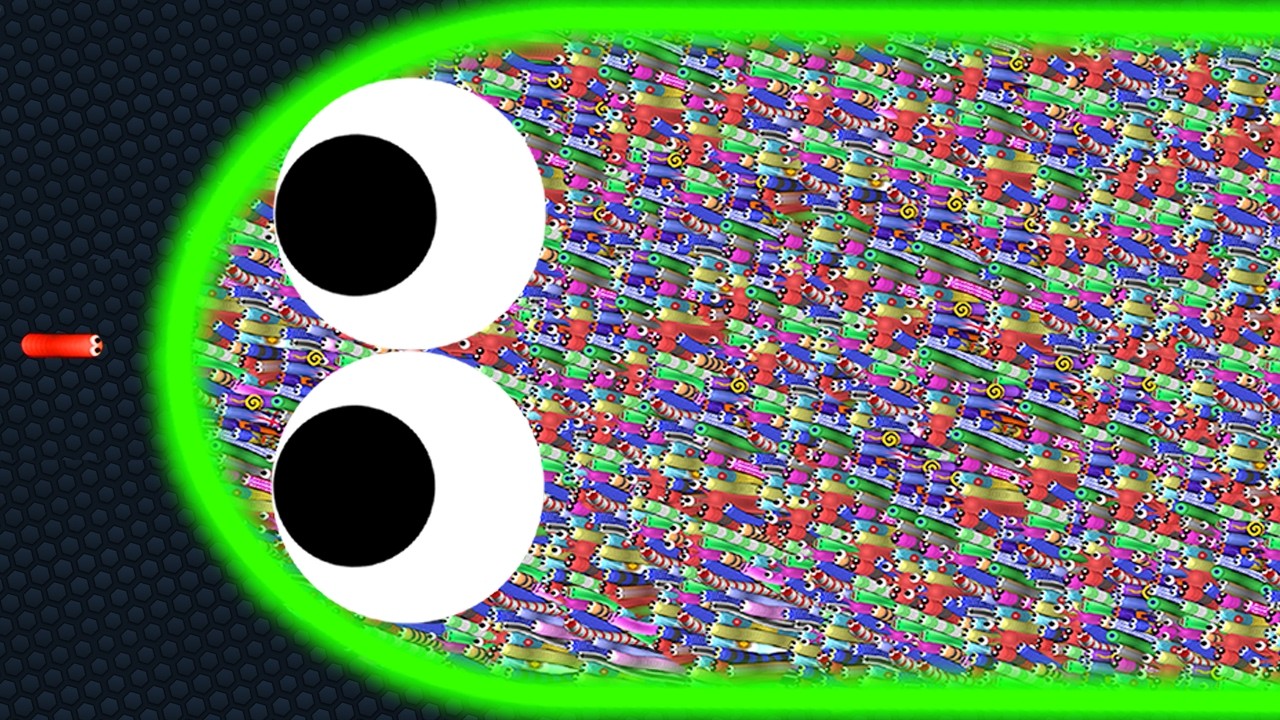 Slither.io A.I. 180,000+ Score Epic Slitherio Gameplay
