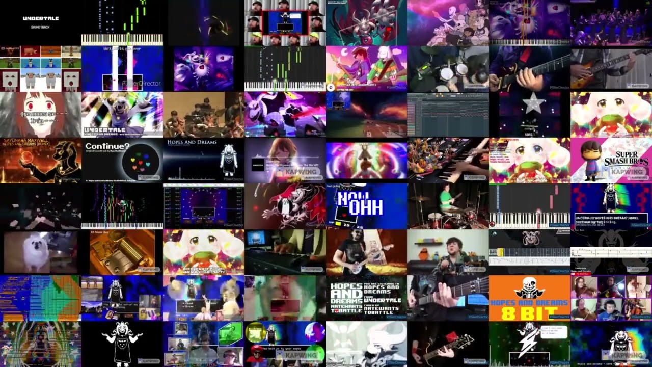 Hopes and Dreams but it's 64 versions